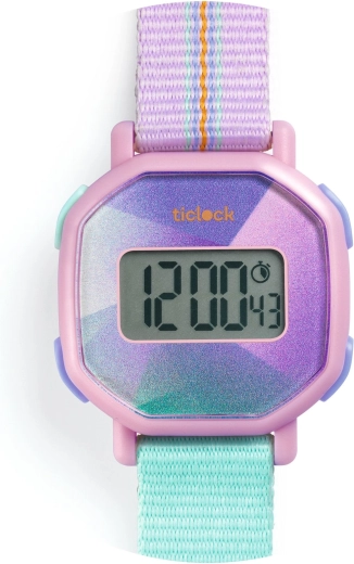 Digitale kinderhorloge Purple Prisma