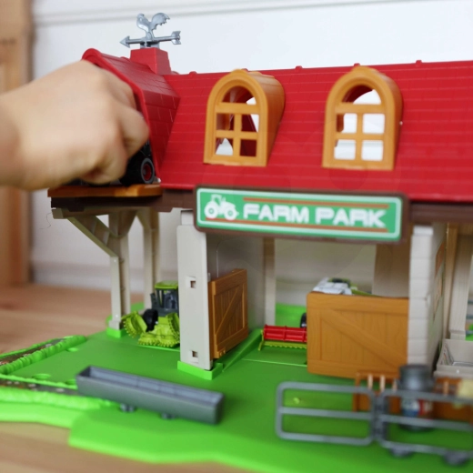 Spelen met dieren en beweegbare elementen
