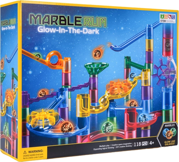 Lichtgevende knikkers voor spelen in het donker