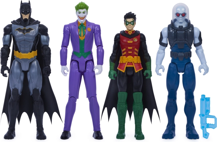 Vier iconische personages in één verpakking