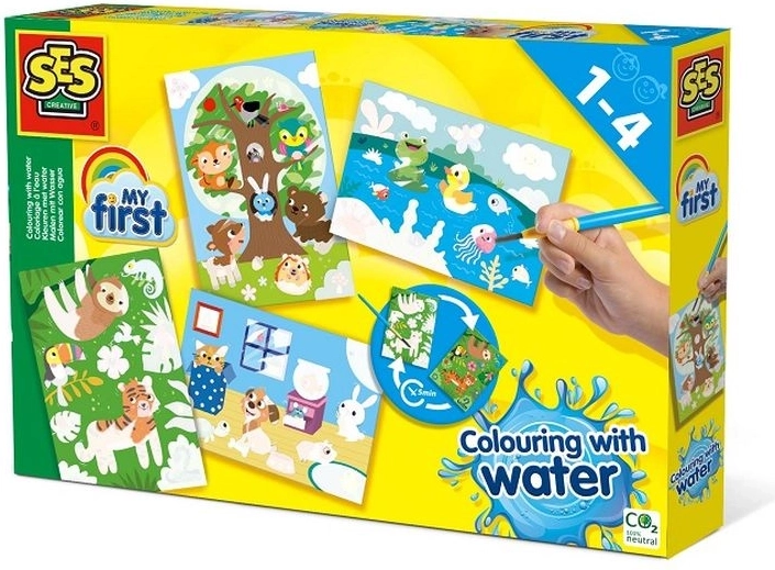 SES My First schilderen met water – dieren