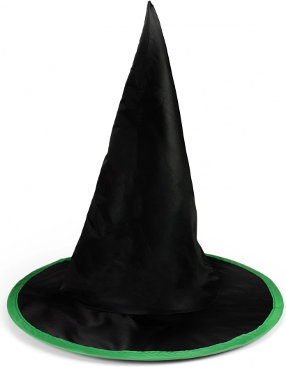 Kinder toverhoed Halloween zwart-groen