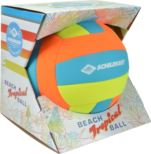 Schildkröt neopreen strandbal tropical