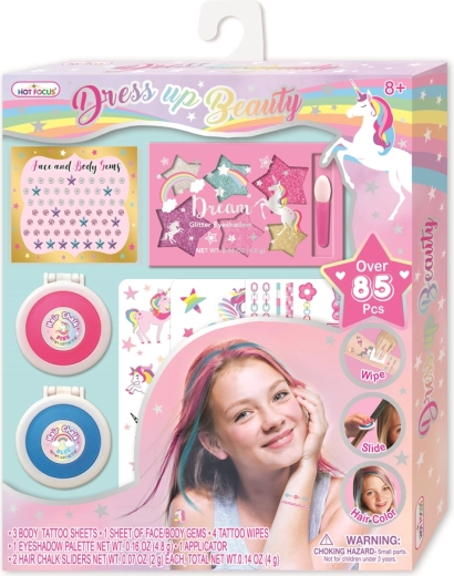 SPARKYS set voor haarkleuren en tijdelijke tatoeages