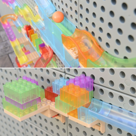 Knikkerbaan en experimenten met zwaartekracht