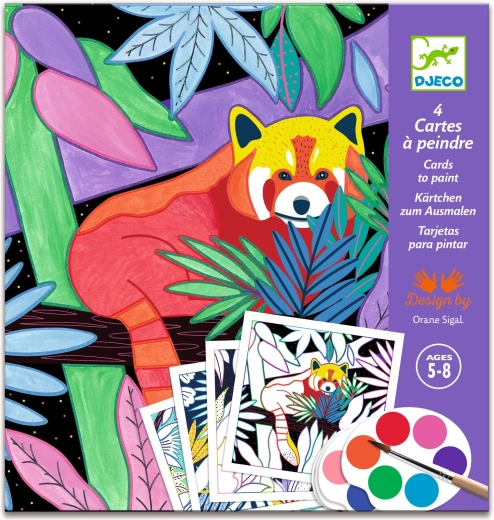 Schilderen met palet jungle Djeco