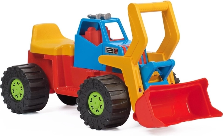 Functionele voorste schep voor echt bouwen