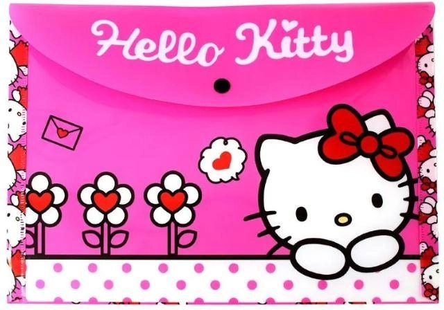 Hello Kitty schriftmap