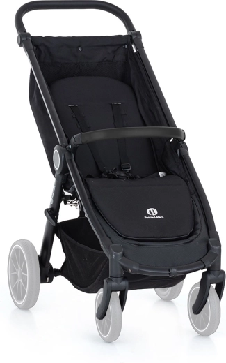 Petite&Mars kinderwagen Street+ black – frame zonder wielen
