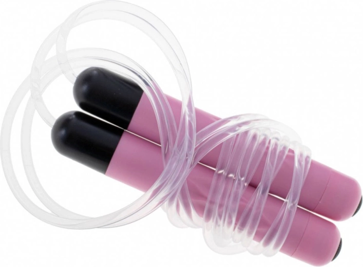 Merco lichtgevend springtouw Luminous roze 2,8 m - 1 stuk