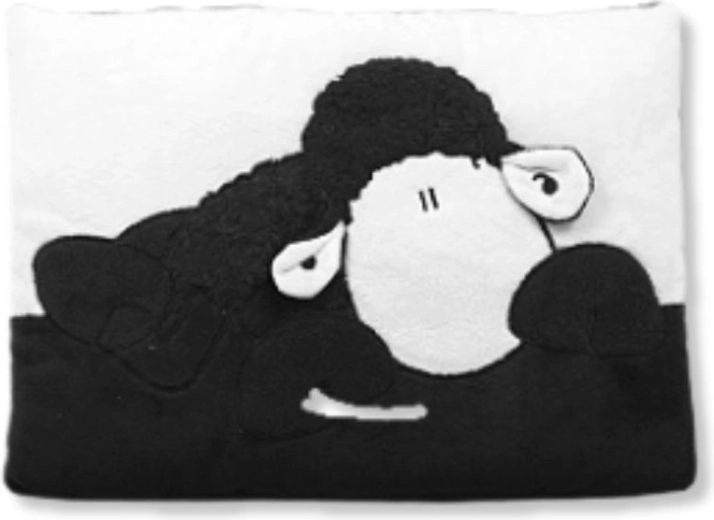 zwart-wit kussen SHEEPWORLD II