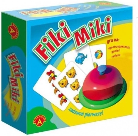 Fiki Miki – familiespel met snelle reactietijd en kaartjes