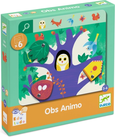 Djeco educatief spel Eduludo – tellen met dieren