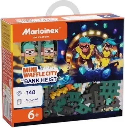 Mini Waffle Bankoverval, 148 onderdelen