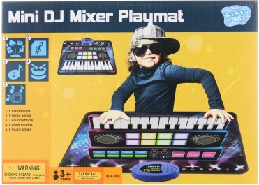 muzikale speelmat voor kleine DJ