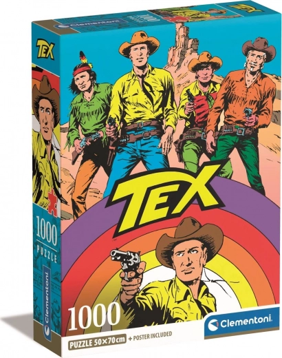Iconisch stripmotief TEX