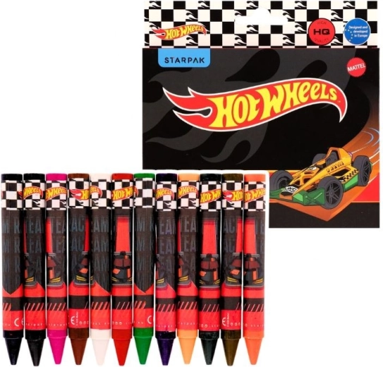Jumbo waskrijtjes Hot Wheels 12 kleuren - 1 stuk