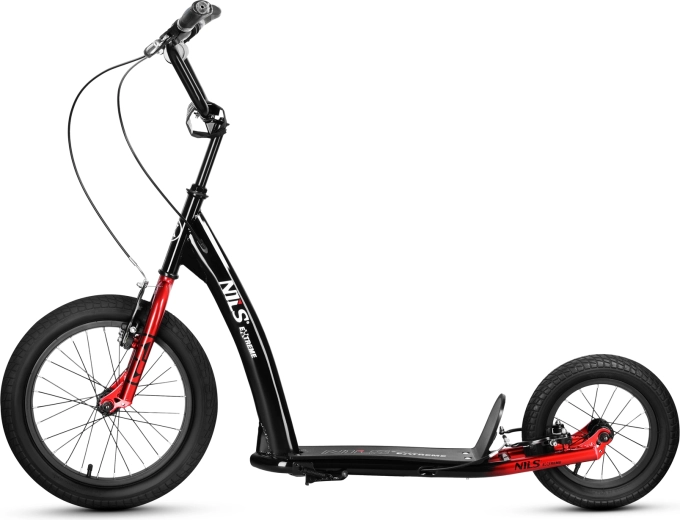 Grote luchtbanden 16/12 voor een soepele rit