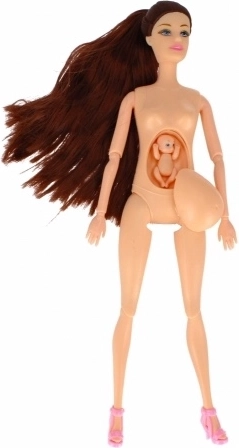 Realistische zwangerschapsbuik met verrassing