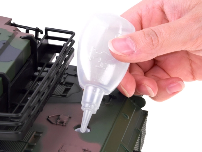 Realistische effecten: rook, geluid en licht