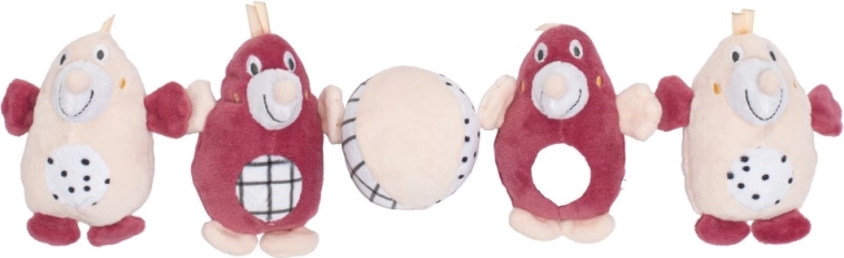 Zachte pluchen figuurtjes