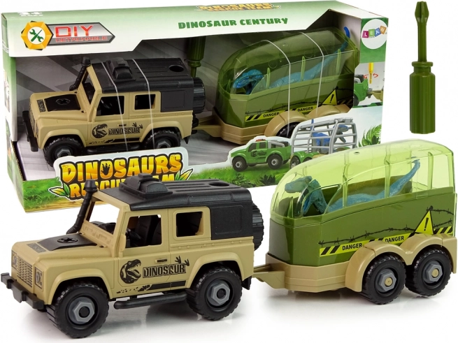 Terreinvoertuig DIY Dinosaurustransporter