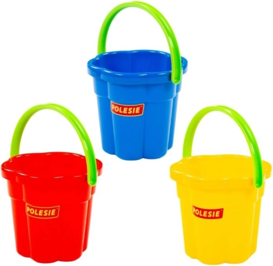 Grote plastic emmer bloem - 1 stuk