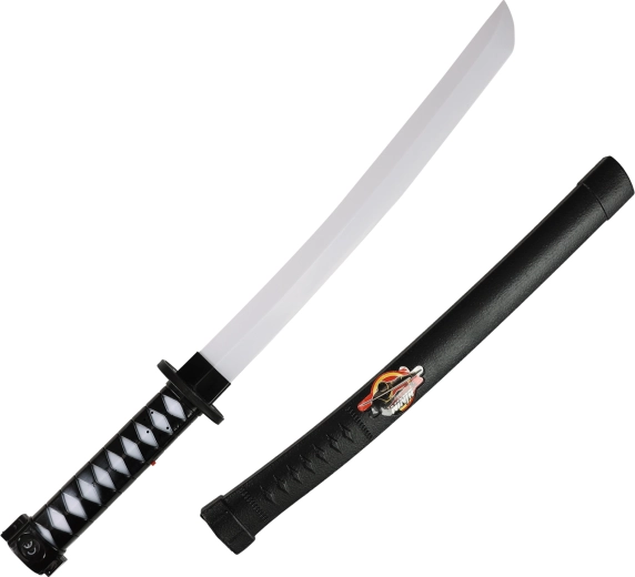 Kinder-ninja-samoerai-zwaard met licht en geluid, 56 cm