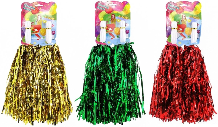 2 pompons in dezelfde kleur in één verpakking