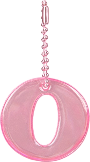 Baagl reflecterende hanger letter O