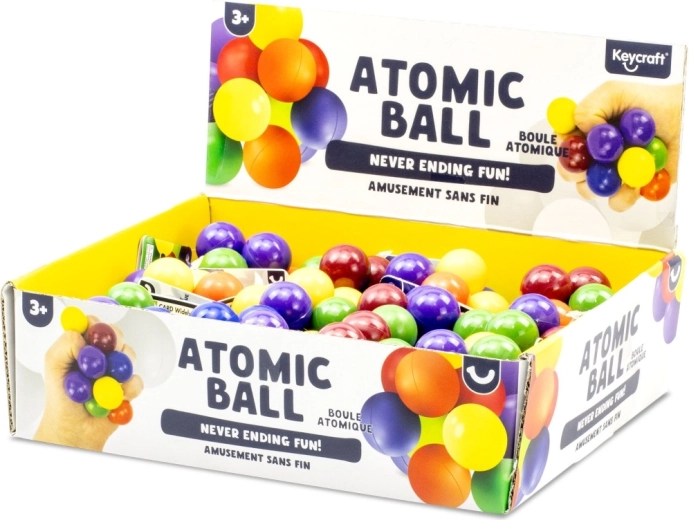 Kneedbal atomrooster – antistress sensorisch speeltje