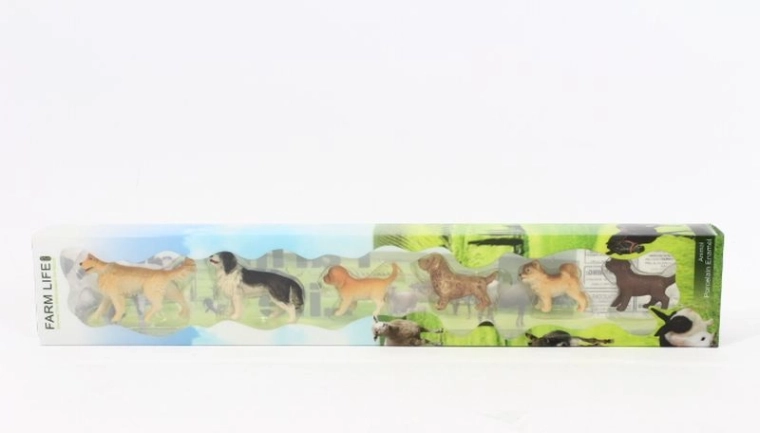 Zwierzęta dierenset honden (6 stuks)
