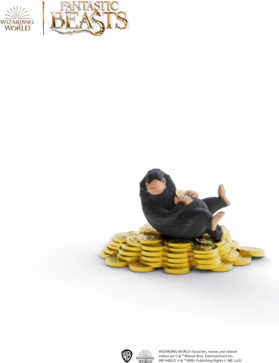 Schleich Schnauwtje met goud – figuur Wizarding World