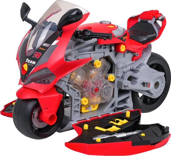 Openende zijkanten en uitneembare motor