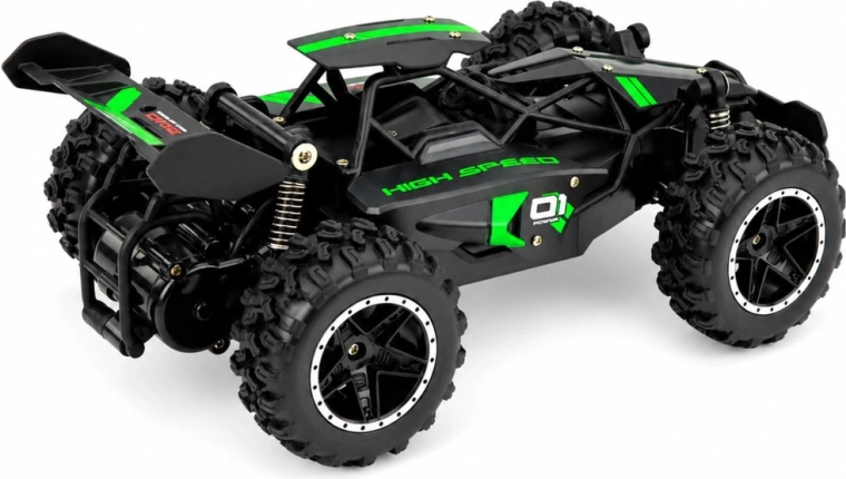 Terreinbanden en stabiel chassis