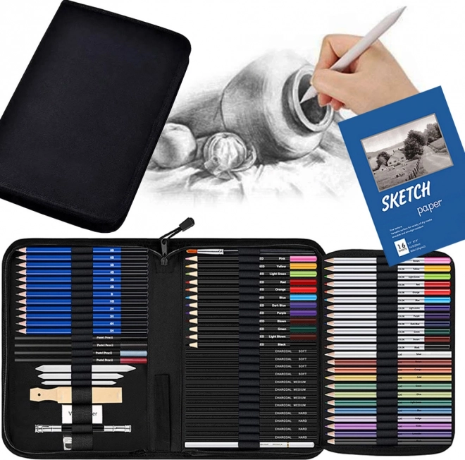 Set voor schetsen en tekenen voor professionals