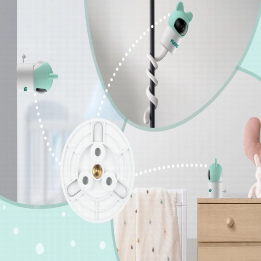 Draaibare camera met brede kijkhoek