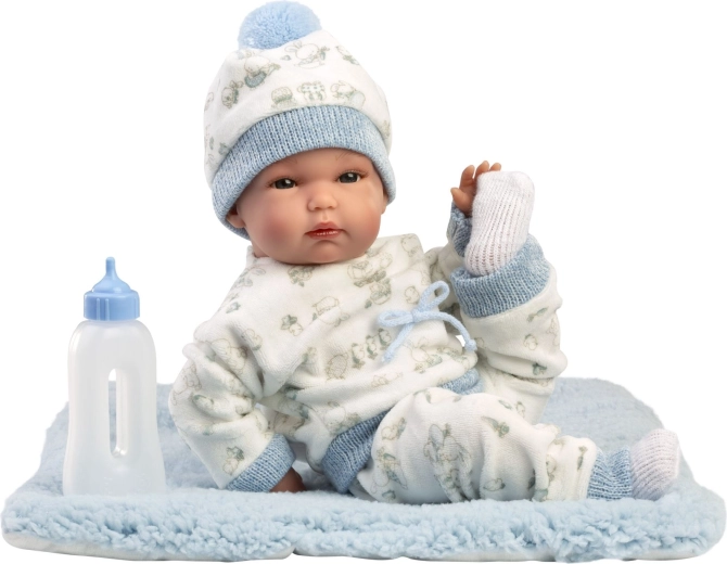 Poseerbare baby met scharnierende ledematen
