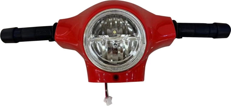 JAMARA loopfiets Vespa Mini met stuur rood