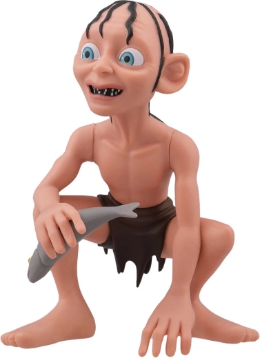 Gedetailleerd Golum-beeldje in een iconische pose