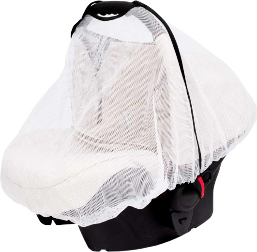 Muggennet voor autostoel New Baby Basic wit
