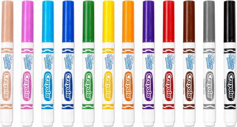 12 opvallende kleuren voor creatief bezig zijn