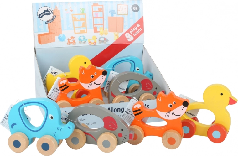 Small Foot Houten diertje voor in de hand 1 st.