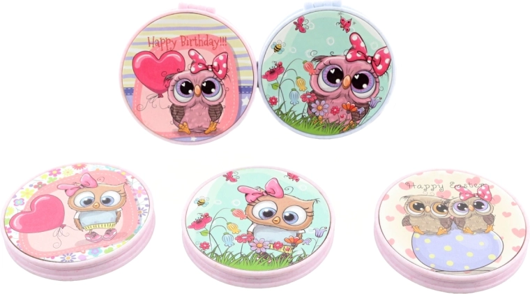 Schattige uilenmotieven