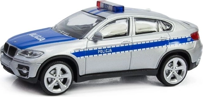 Rastar BMW X6 politieauto 1:43 - 1 stuk