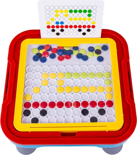 Magnetische mozaïek met voorbeeldkaarten