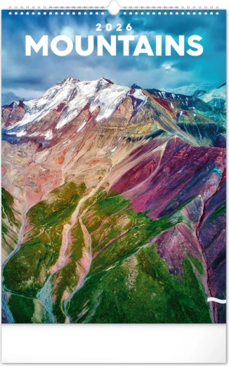 Wandkalender Bergen 2026