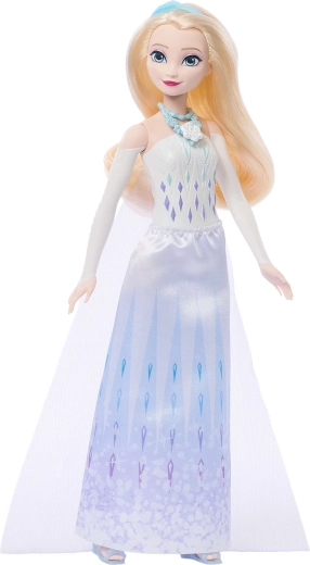 Elsa in een sprookjesachtige ijzige stijl
