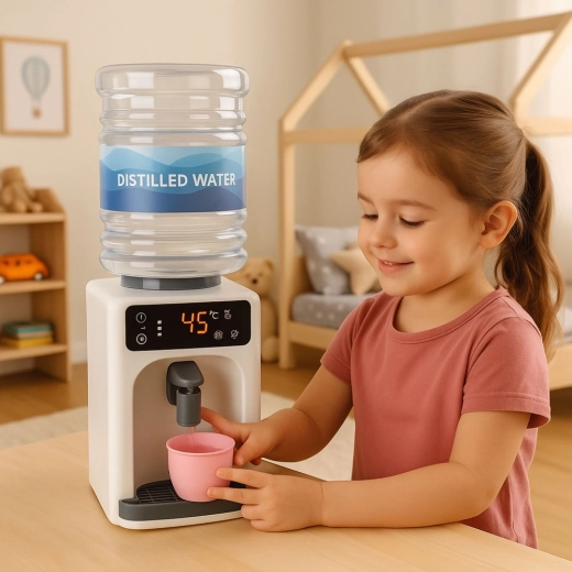 Echt water schenken zoals bij een echte dispenser