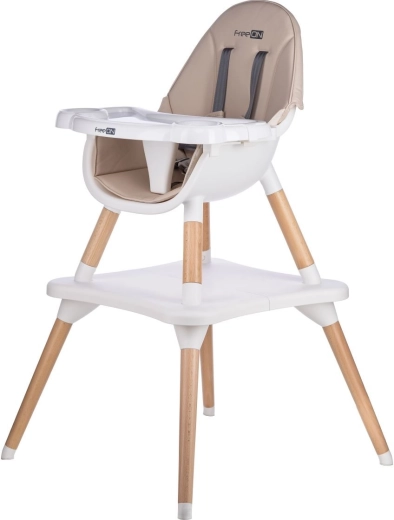 Freeon eetstoel eos 3-in-1 beige